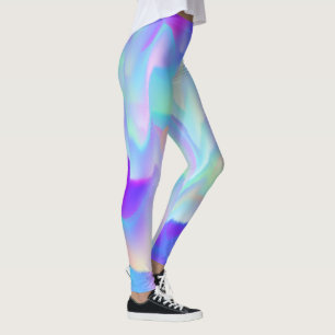 Abstrakte Nordlichter Leggings