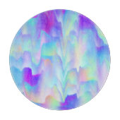 Abstrakte Nordlichter Schneidebrett (Vorderseite)