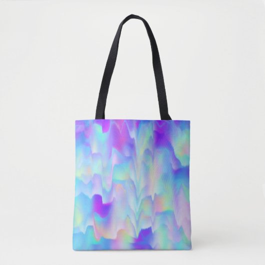 Abstrakte Nordlichter Tasche (Vorderseite)