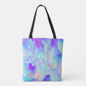Abstrakte Nordlichter Tasche (Rückseite)