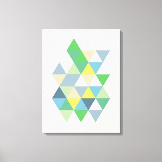 Abstrakte Nr. 589 Leinwanddruck (Vorderseite)