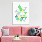 Abstrakte Nr. 589 Leinwanddruck (Insitu (Wohnzimmer))