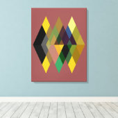 Abstrakte Nr. 726 Leinwanddruck (Insitu (Holzboden))