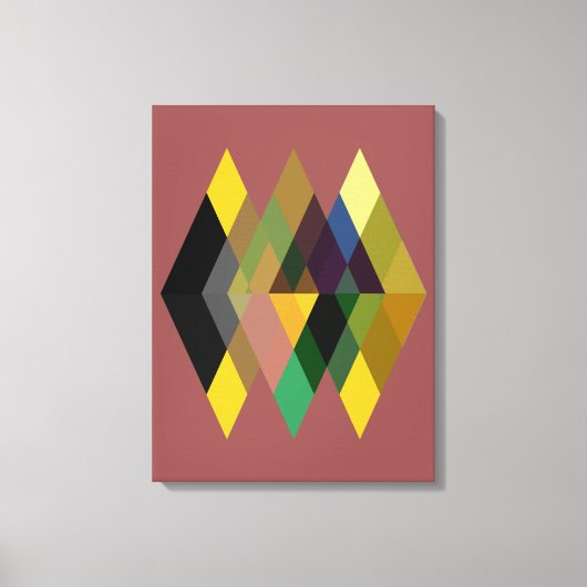 Abstrakte Nr. 726 Leinwanddruck (Vorderseite)