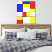 Abstrakte Nr. 756 Leinwanddruck (Insitu (Schlafzimmer))