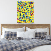 Abstrakte Nr. 907 Leinwanddruck (Insitu (Schlafzimmer))