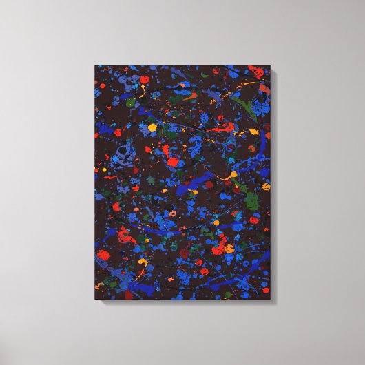 Abstrakte Nr. 909 Leinwanddruck (Vorderseite)