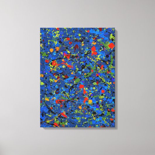 Abstrakte Nr. 913 Leinwanddruck (Vorderseite)