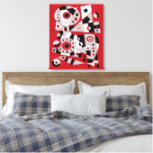 Abstrakte Nr. 953 Leinwanddruck (Insitu (Schlafzimmer))