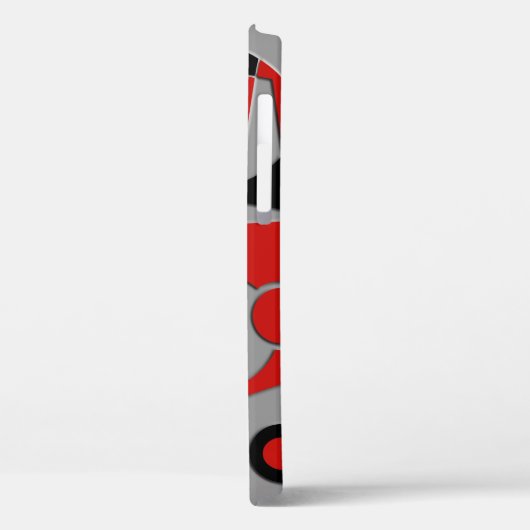 Abstrakte Nr. 978 Case-Mate iPhone Hülle (Rückseite / Links)