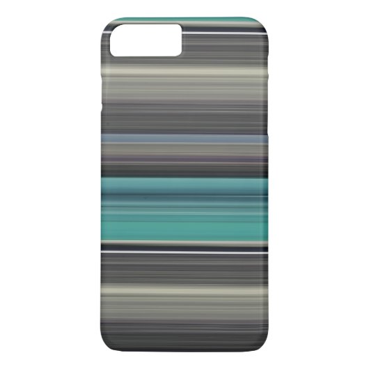 Abstrakte Nummer 1: Aquamarin und grau Case-Mate iPhone Hülle (Rückseite)