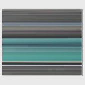 Abstrakte Nummer 1: Aquamarin und grau Geschenkpapier (Flach)