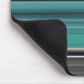 Abstrakte Nummer 1: Aquamarin und grau Mousepad (Ecke)