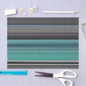 Abstrakte Nummer 1: Aquamarin und grau Seidenpapier (Handwerk)