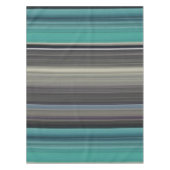 Abstrakte Nummer 1: Aquamarin und grau Tischdecke (Vorderseite)