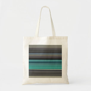 Abstrakte Nummer 1: Aquamarin und grau Tragetasche