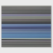 Abstrakte Nummer 1: blau und grau Geschenkpapier (Flach)