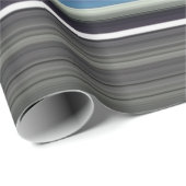 Abstrakte Nummer 1: blau und grau Geschenkpapier (Rolleneckpunkt)