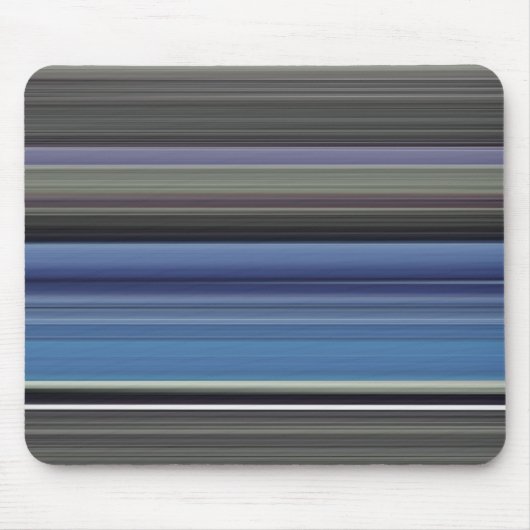 Abstrakte Nummer 1: blau und grau Mousepad (Vorne)