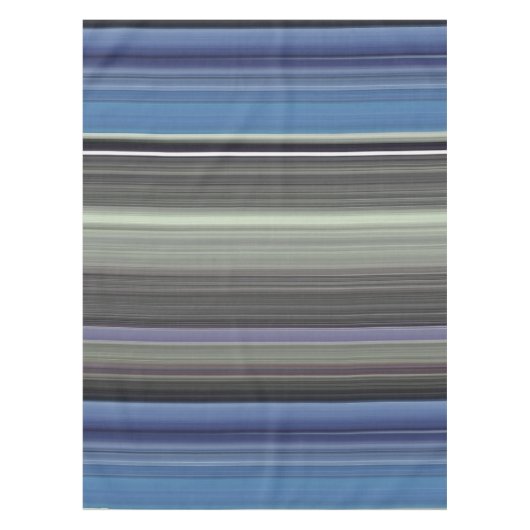 Abstrakte Nummer 1: blau und grau Tischdecke (Vorderseite)