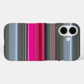 Abstrakte Nummer 1: Getreide und Grau Case-Mate iPhone Hülle (Rückseite (Horizontal))