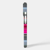Abstrakte Nummer 1: Getreide und Grau Case-Mate iPhone Hülle (Rückseite / Links)