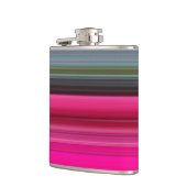 Abstrakte Nummer 1: Getreide und Grau Flachmann (Links)