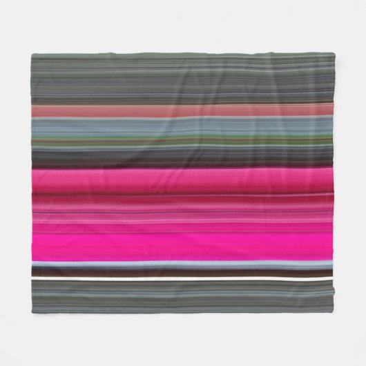 Abstrakte Nummer 1: Getreide und Grau Fleecedecke (Vorderseite (Horizontal))