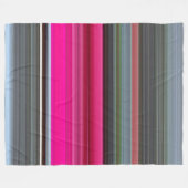 Abstrakte Nummer 1: Getreide und Grau Fleecedecke (Vorderseite (Horizontal))