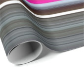 Abstrakte Nummer 1: Getreide und Grau Geschenkpapier (Rolleneckpunkt)