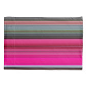 Abstrakte Nummer 1: Getreide und Grau Kissenbezug (Rückseite)