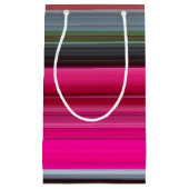 Abstrakte Nummer 1: Getreide und Grau Kleine Geschenktüte (Vorderseite)