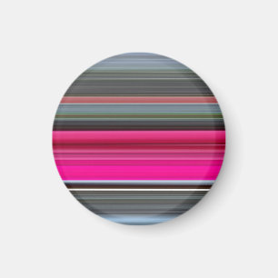 Abstrakte Nummer 1: Getreide und Grau Magnet