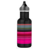 Abstrakte Nummer 1: Getreide und Grau Trinkflasche (Rechts)