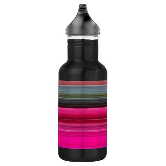 Abstrakte Nummer 1: Getreide und Grau Trinkflasche (Rechts)