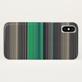 Abstrakte Nummer 1: grün und grau Case-Mate iPhone Hülle (Rückseite (Horizontal))
