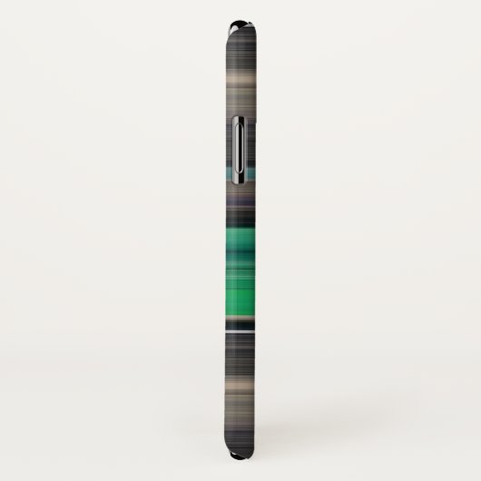 Abstrakte Nummer 1: grün und grau Case-Mate iPhone Hülle (Hinten/Rechts)