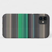 Abstrakte Nummer 1: grün und grau Case-Mate iPhone Hülle (Rückseite (Horizontal))