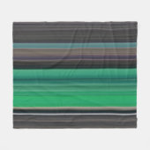 Abstrakte Nummer 1: grün und grau Fleecedecke (Vorderseite (Horizontal))