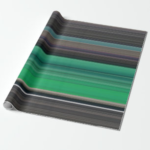 Abstrakte Nummer 1: grün und grau Geschenkpapier