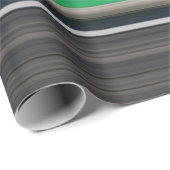 Abstrakte Nummer 1: grün und grau Geschenkpapier (Rolleneckpunkt)