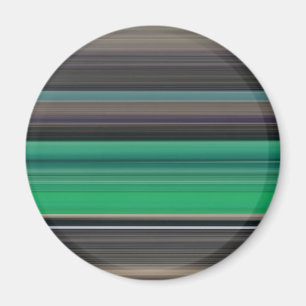 Abstrakte Nummer 1: grün und grau Magnet