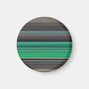 Abstrakte Nummer 1: grün und grau Magnet
