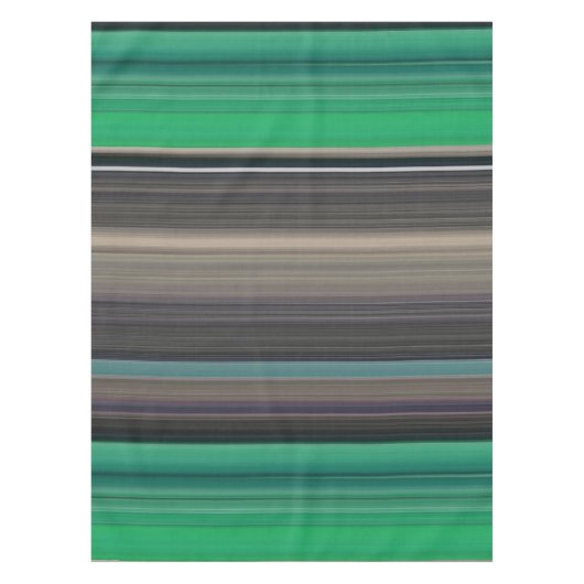Abstrakte Nummer 1: grün und grau Tischdecke (Vorderseite)