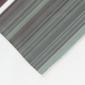 Abstrakte Nummer 1: Lila und grau Fleecedecke (Ecke)