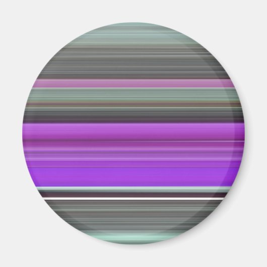 Abstrakte Nummer 1: Lila und grau Magnet (Vorne)