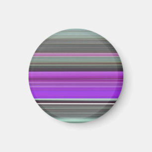 Abstrakte Nummer 1: Lila und grau Magnet