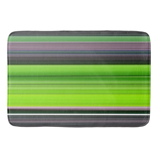 Abstrakte Nummer 1: Limon und grau Badematte (Vorderseite)