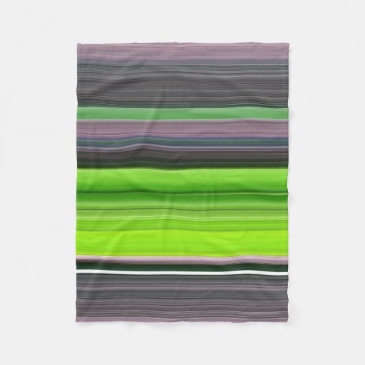 Abstrakte Nummer 1: Limon und grau Fleecedecke (Vorderseite)
