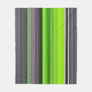 Abstrakte Nummer 1: Limon und grau Fleecedecke